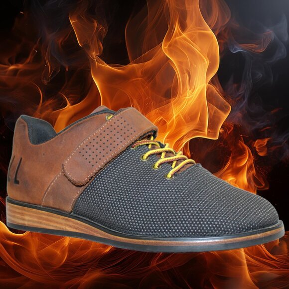 Nobull Power Performance Smokey Black Oiled Coffee Brown Leather, Size 6… - Picture 1 of 13